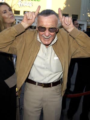 "The Man" Stan Lee at the LA premiere of 20th Century Fox's Daredevil