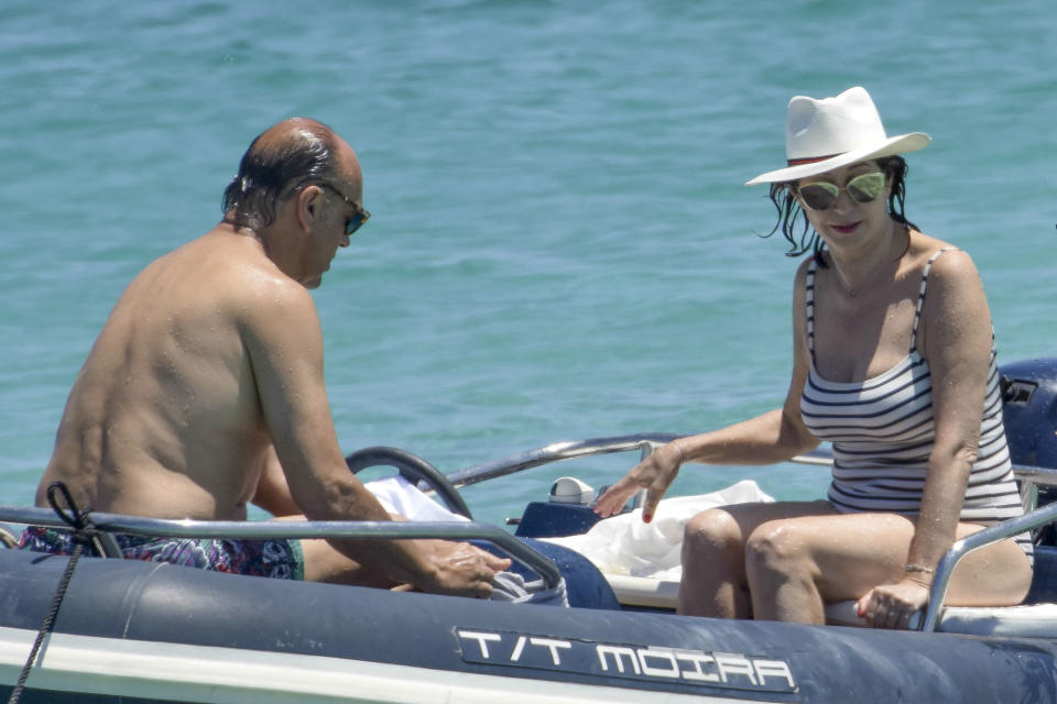 Ana Rosa y Juan Muñoz en Formentera