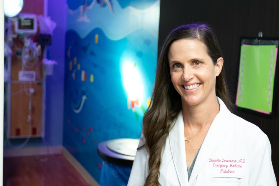 Dr. Danielle Devereaux is the medical director of Health First’s Pediatric Emergency Department at Holmes Regional Medical Center.