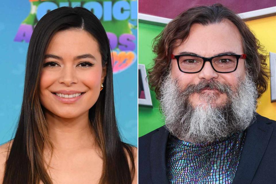 <p>Steve Granitz/FilmMagic, Image Press Agency/NurPhoto/Shutterstock</p> Miranda Cosgrove (L) and Jack Black (R) starred in 