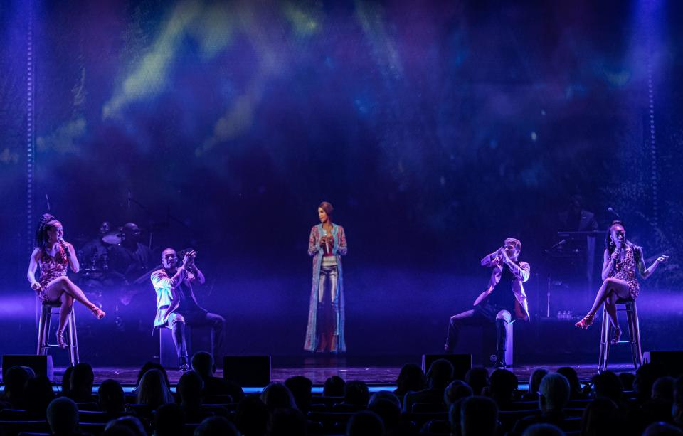 "An Evening with Whitney: The Whitney Houston Hologram Concert," opened in November 2021 at Harrah's Las Vegas.