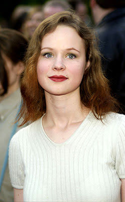 Thora Birch at the LA premiere of Paramount's Changing Lanes