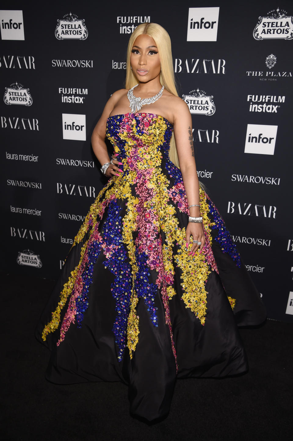 Nicki Minaj at the Harper’s Bazaar Icons party