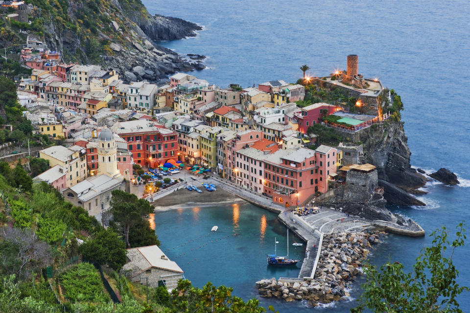 Vernazza in Cinque Terre, Italy.