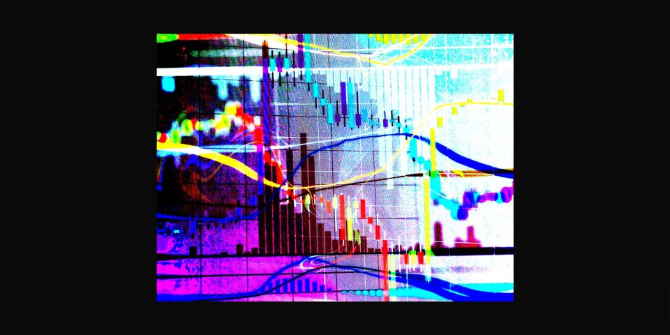 stock market madness colorful chart 2x1