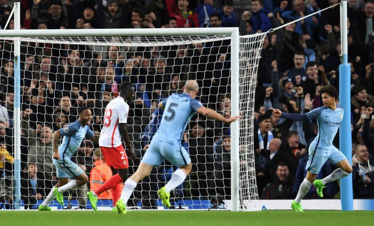 Les Citizens ont fini très fort le dernier quart d’heure du match face à Monaco