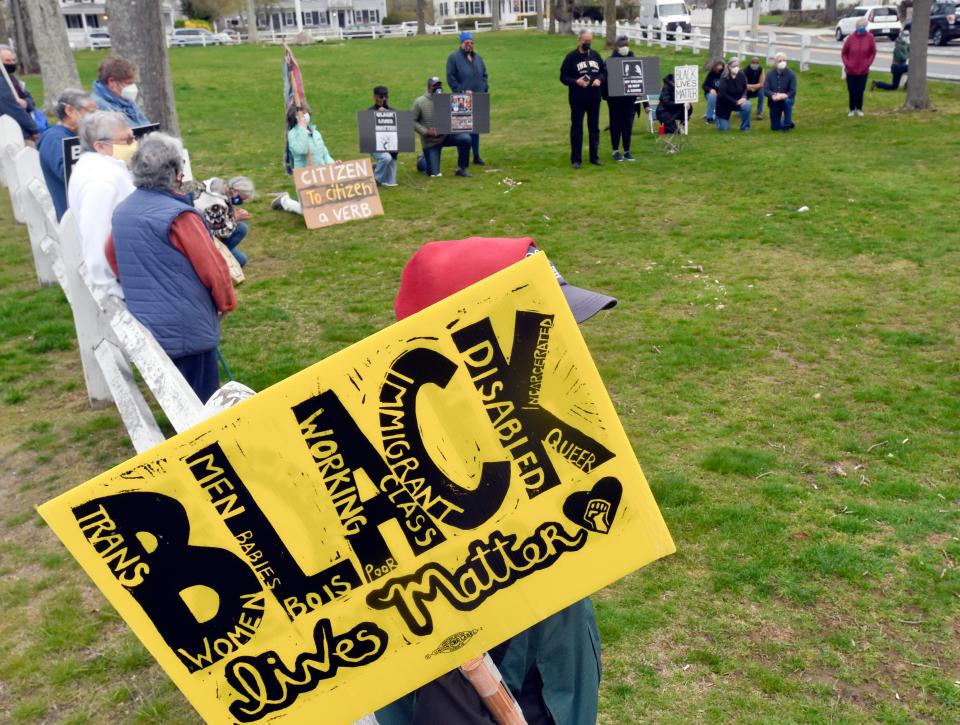 Racial Justice Falmouth has also been holding vigils every Sunday at the village green in Falmouth in remembrance of George Floyd's murder.