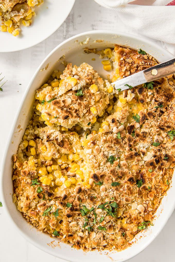 Creamy Scalloped Corn Casserole