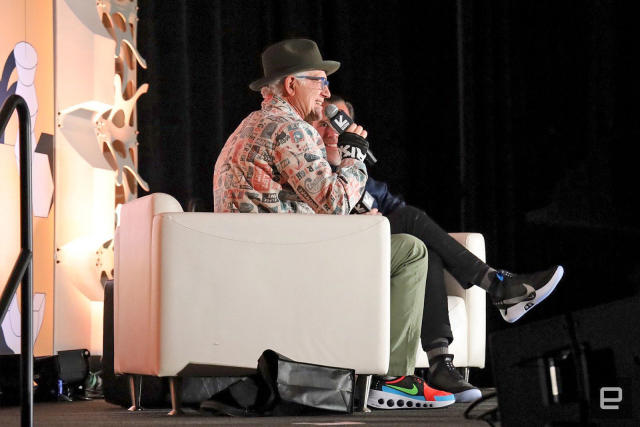 Nike designer Tinker Hatfield makes the case for self-lacing shoes |  Engadget