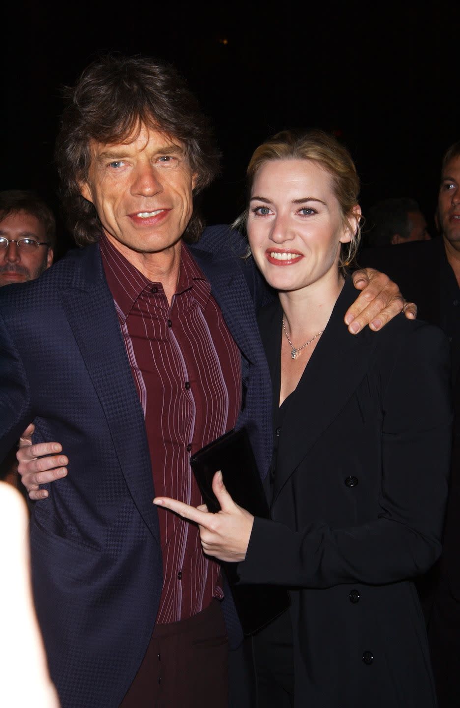 mick jagger and kate winslet get together at the beekman the