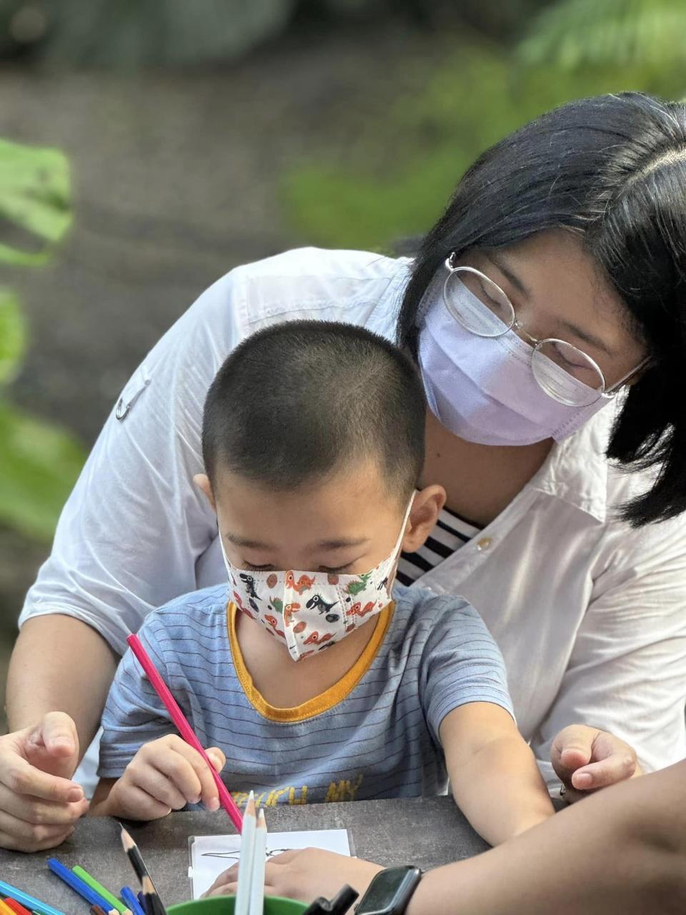 ▼東森幼幼基金會已經關懷慢飛天使五年（圖／翻攝自孫嘉蕊臉書）