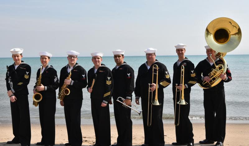 "Side Boys," a Chicago-based U.S. Navy band, will perform today at the River Raisin National Battlefield Park Visitor Center on N. Dixie Highway. Admission is free. Provided