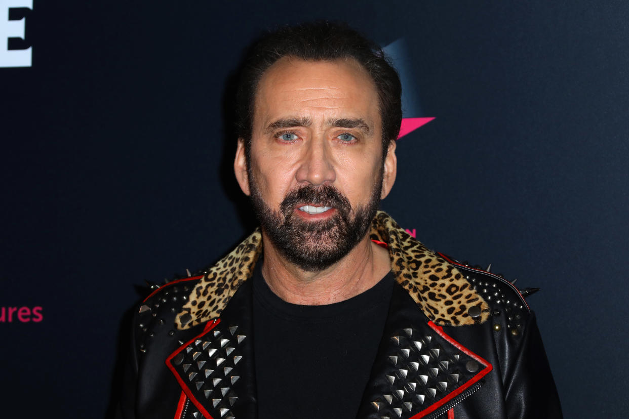 LOS ANGELES, CALIFORNIA - JANUARY 14: Actor Nicolas Cage attends the special screening of 