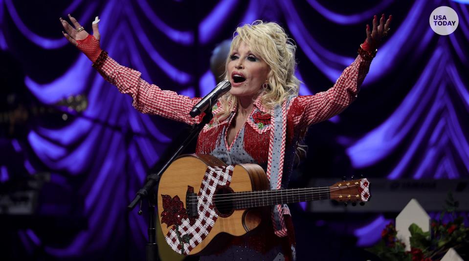 Dolly Parton performs at SXSW during the 2022 SXSW Conference and Festivals on March 18, 2022, in Austin, Texas.