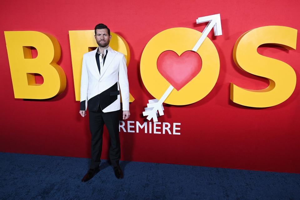 Billy Eichner at the premiere of "Bros"