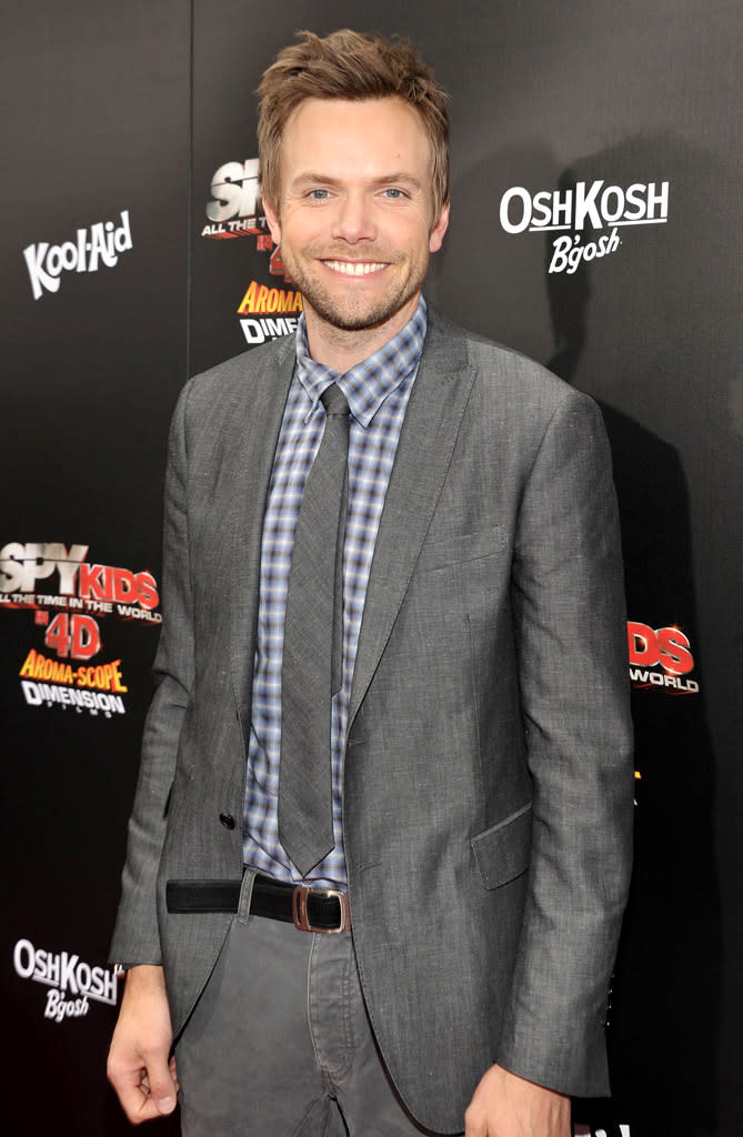 Joel Mc Hale Spy KidsdLA Premiere