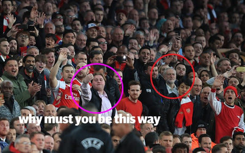 Jeremy Corbyn at the football - Credit: GETTY IMAGES