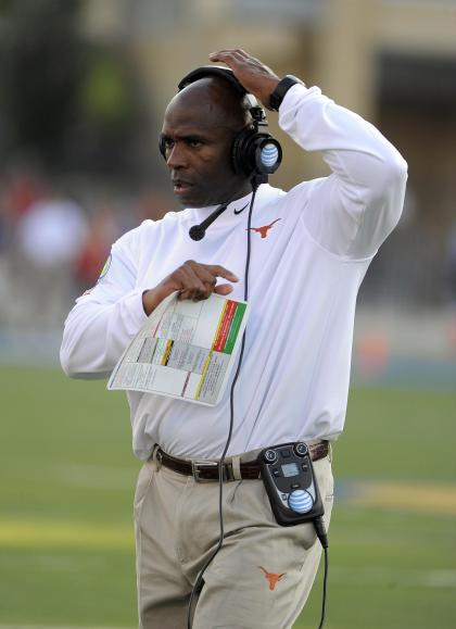 Charlie Strong has caught the attention of the NFL's biggest ears. (USA TODAY Sports) 