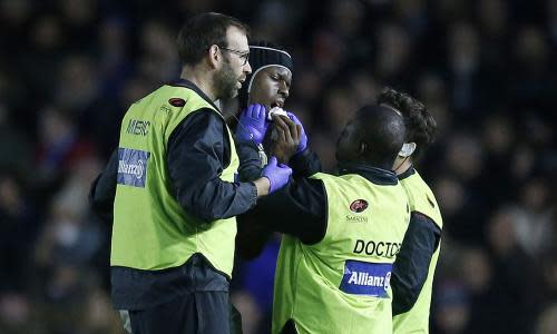 Maro Itoje a doubt for start of Six Nations after suffering broken jaw
