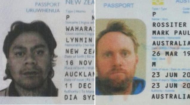 Lynmin Waharai and Mark Rossiter. Photo: Supplied