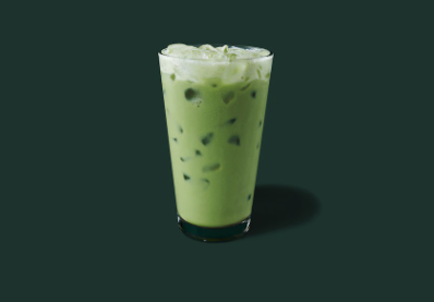 iced matcha tea latte