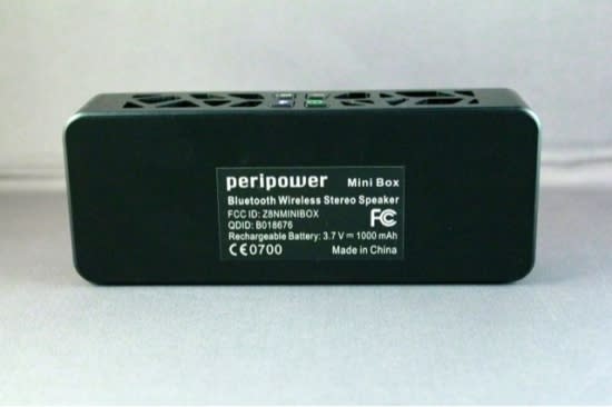 PeriPower Mini Box 充電攜帶型的藍牙喇叭