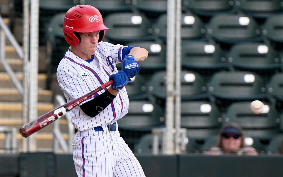 Pace High School takes on Melbourne High School in a state 6A baseball game in Fort Myers, Friday, May 20, 2022.(Photo/Chris Tilley)