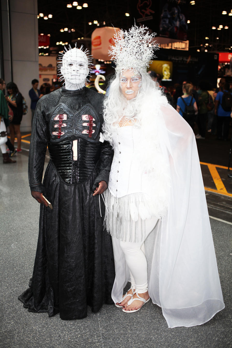 Pinhead (from ‘Hellraiser’) and ghastly pal