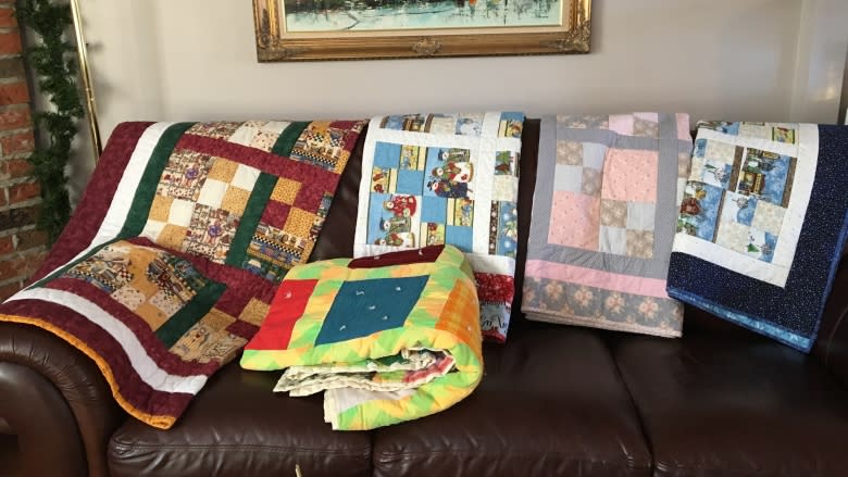 How an Edmonton nurse copes with depression by quilting for mentally ill patients