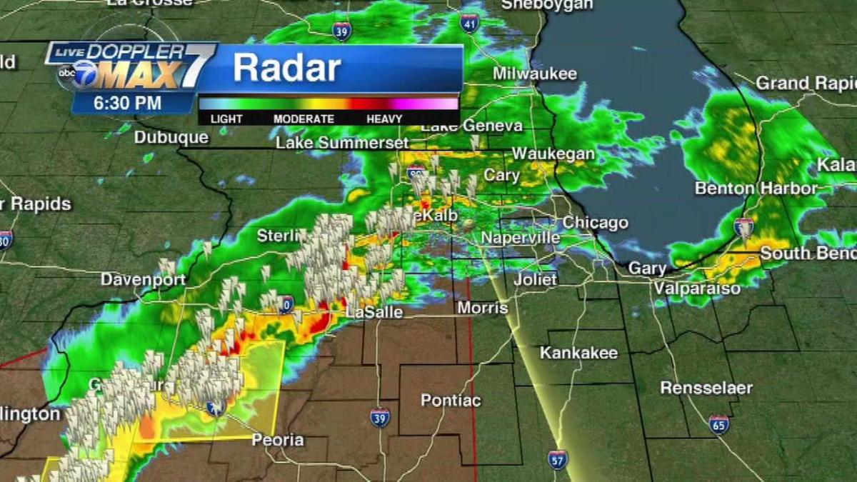 Chicago Weather Tornado Watch issued, severe storms possibly moving