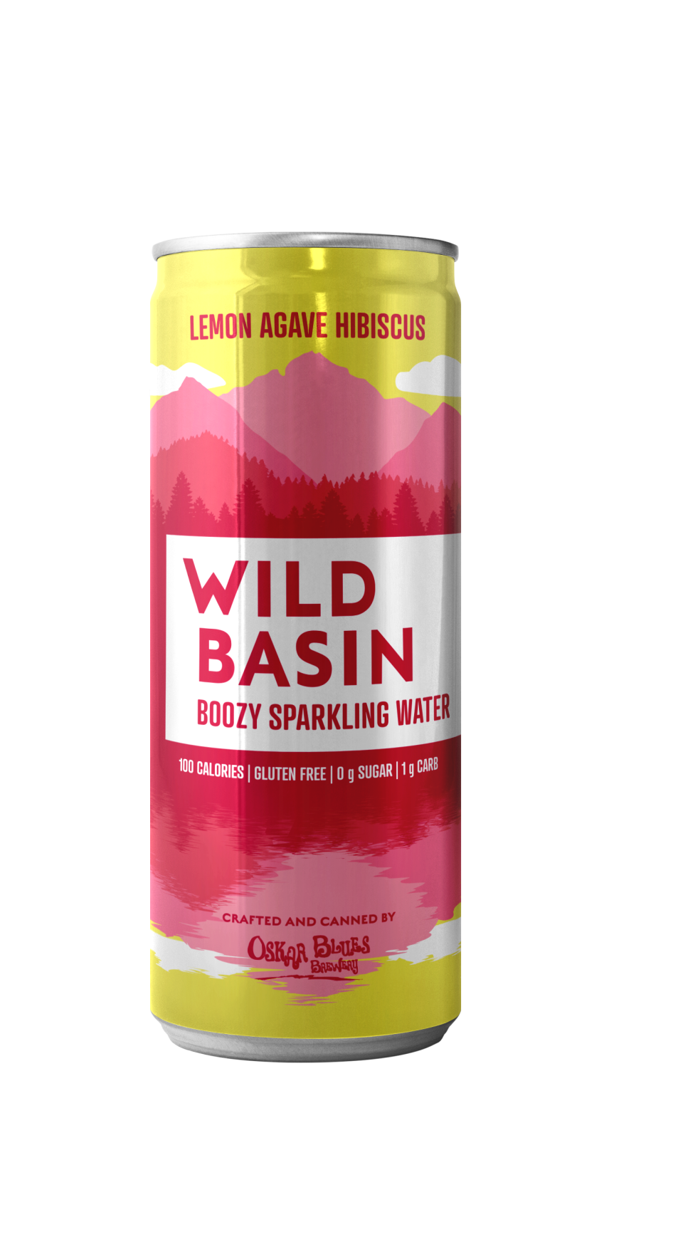 15) Lemon Agave Hibiscus Boozy Sparkling Water