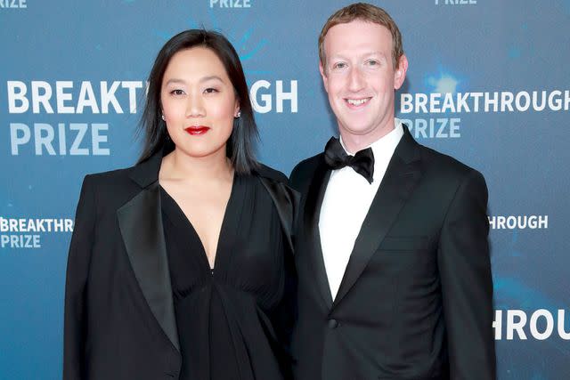 <p> Rich Fury/Getty</p> Priscilla Chan and Mark Zuckerberg