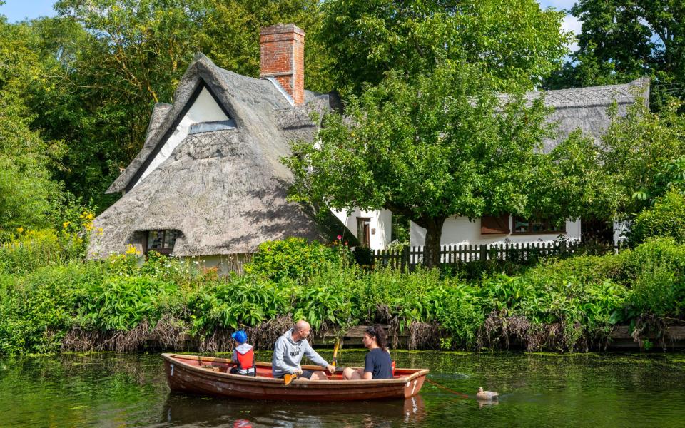 Dedham Vale is famous for its links with the landscape artist John Constable