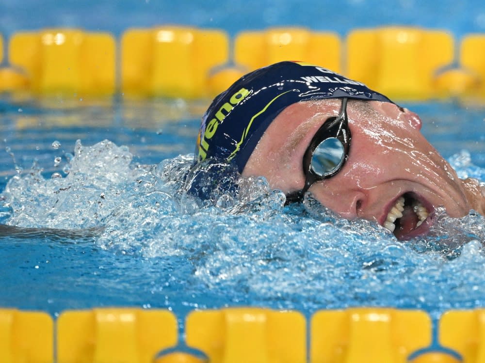 Wellbrock ist im Becken und im Freiwasser am Start (OLI SCARFF)