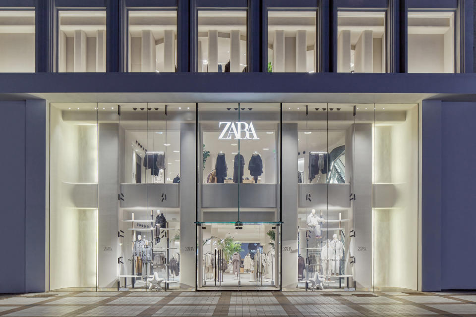 A Zara store in Beijing China