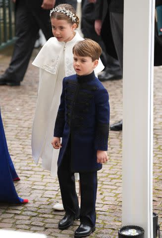 DAN CHARITY/POOL/AFP via Getty Images Princess Charlotte and Prince Louis