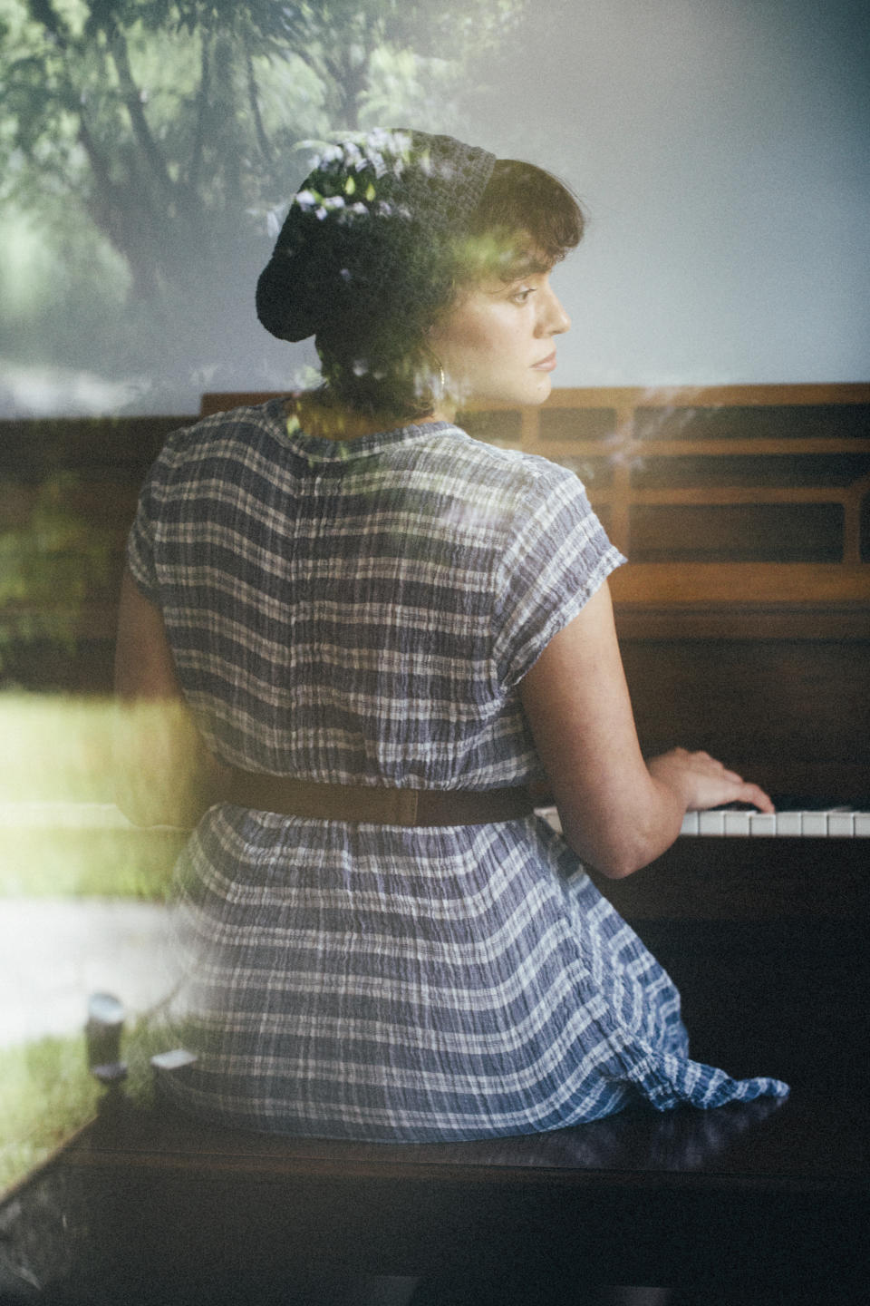 In this June 8, 2020 photo, singer-songwriter Norah Jones poses for a portrait in Hudson, N.Y., to promote her latest album "Pick Me Up Off the Floor." (Photo by Victoria Will/Invision/AP)