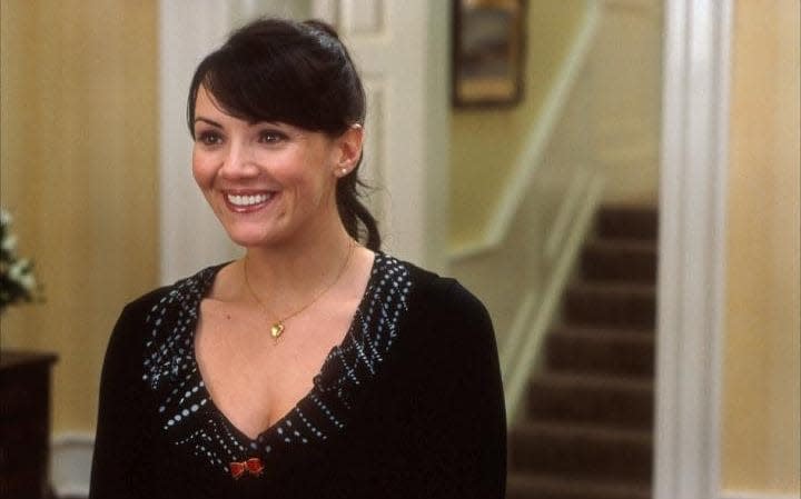 Martine admits she was a ‘nervous wreck’ when filming Love Actually in 2003.