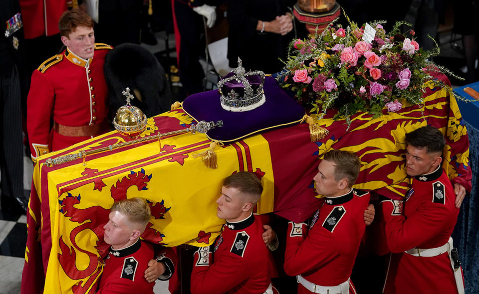 Queen Elizabeth II's coffin