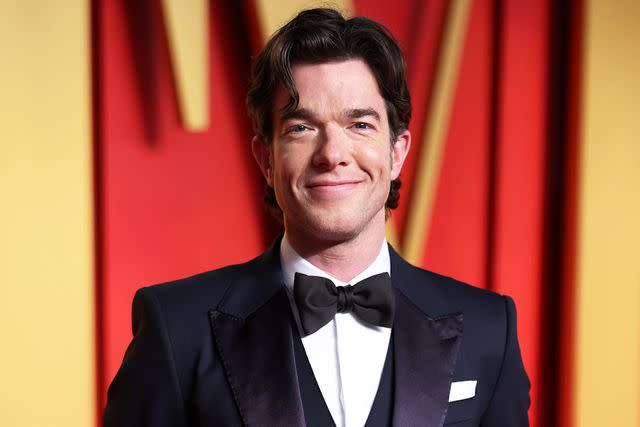 <p>Phillip Faraone/VF24/Getty</p> John Mulaney is pictured attending the 2024 Vanity Fair Oscar Party Hosted By Radhika Jones at Wallis Annenberg Center for the Performing Arts on March 10, 2024 in Beverly Hills, California.