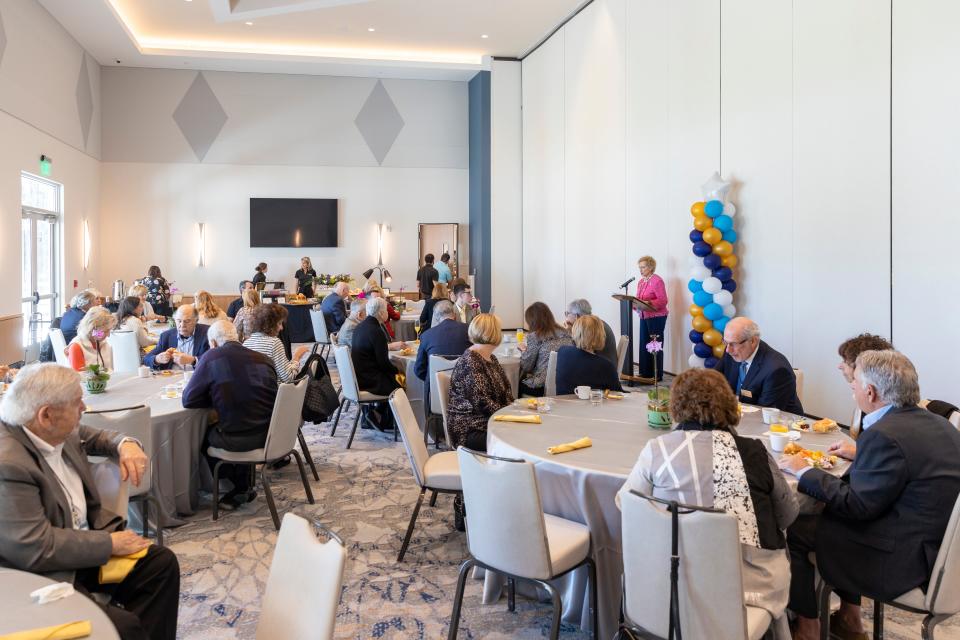 A Founder's luncheon was Jan. 15, 2023, during the open house of the new Nina Iser Jewish Cultural Center in Naples. The lunch recognized  the more than 50 donors who contributed more than $100,000 to the building or the Annual Fund of the Jewish Federation of Greater Naples.