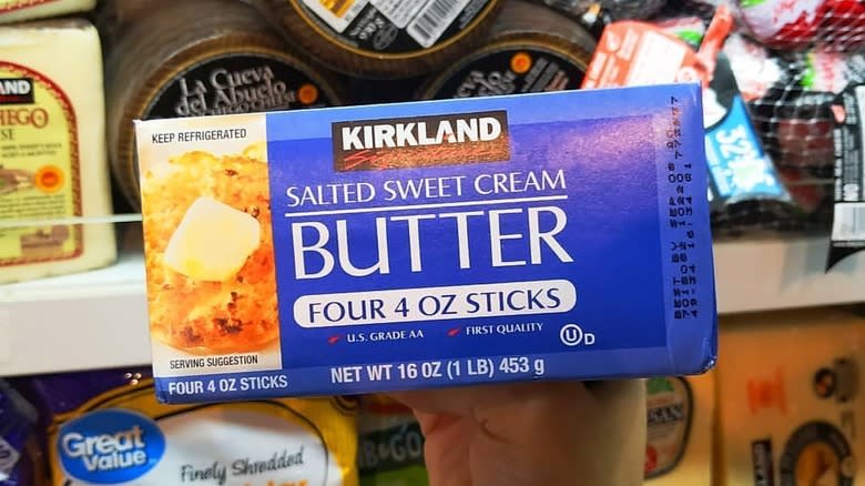 Kirkland butter from Costco