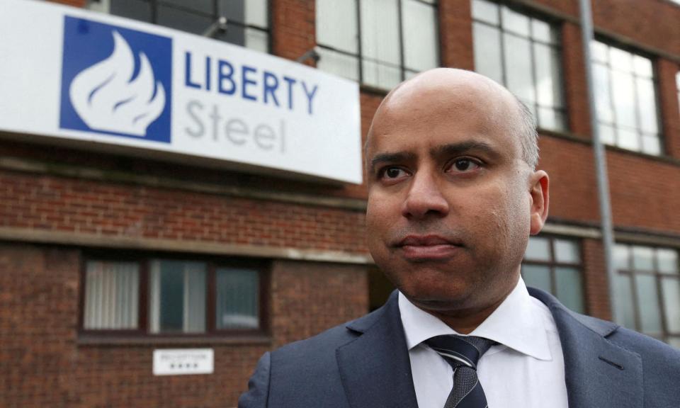 <span>Sanjeev Gupta made his fortune in trading commodities before buying up struggling steel businesses in the UK and around the world through his GFG empire.</span><span>Photograph: Russell Cheyne/Reuters</span>