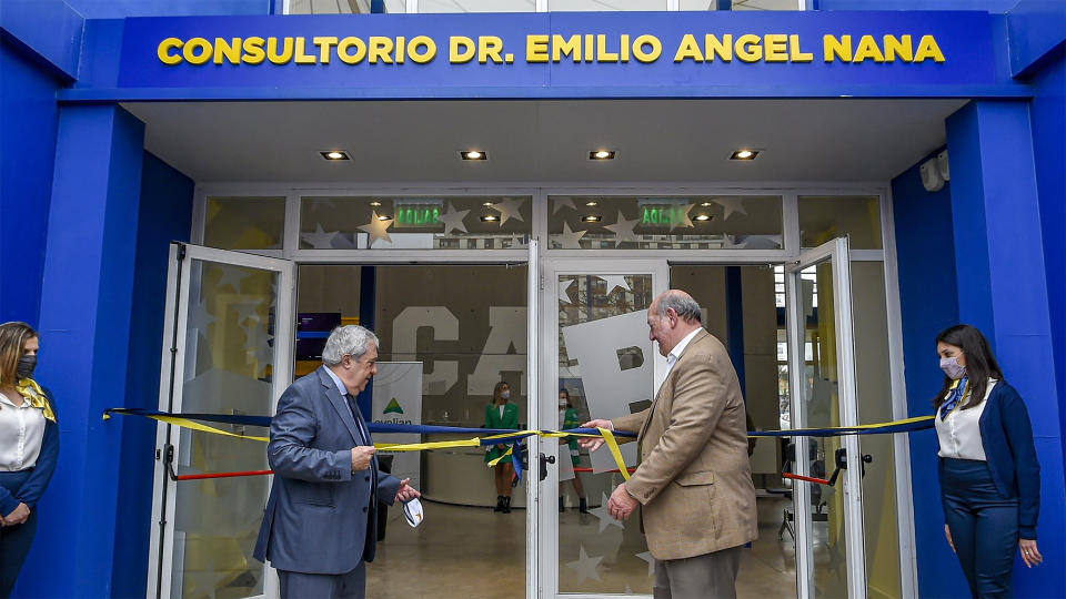 Boca Juniors inauguró su centro médico gratuito para socios en 2021.