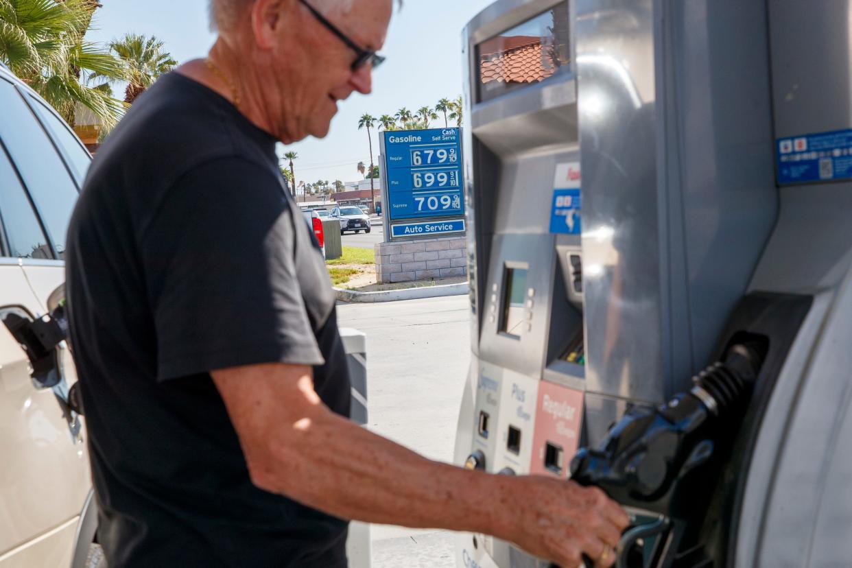 Residents have been feeling the pain at Coachella Valley pumps, but relief has begun.