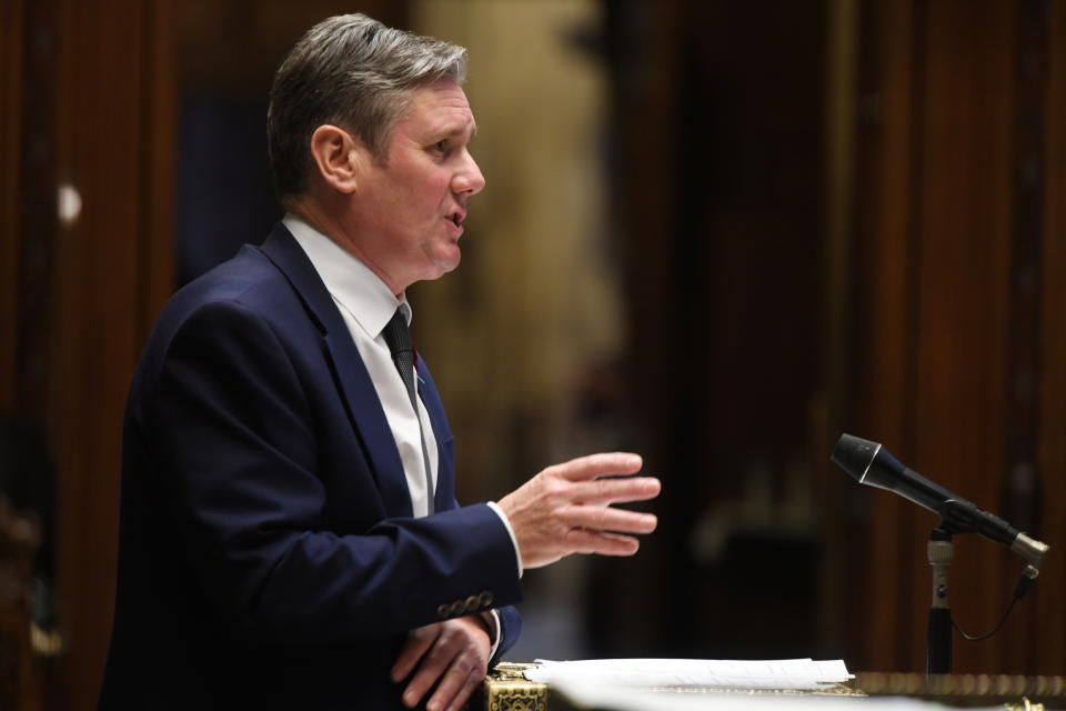 Keir Starmer, leader of UK's opposition Labour party. Photo: Jessica Taylor/Reuters/ UK Parliament