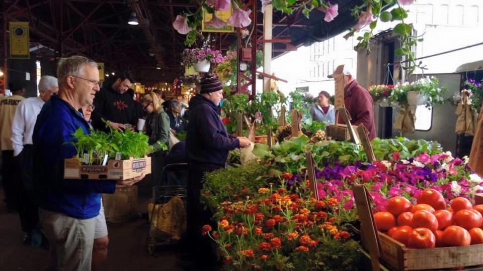 Scharf Farm operates one of the most popular stands at Soulard Farmers Market in St. Louis, selling flowers, fruits and vegetables. The business has been a market staple since 1977.