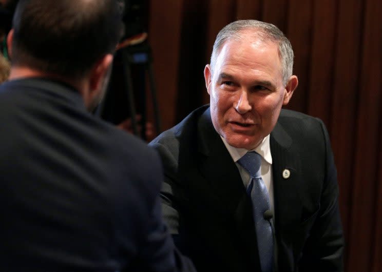 EPA chief Scott Pruitt. (Photo: Joshua Roberts/Reuters)