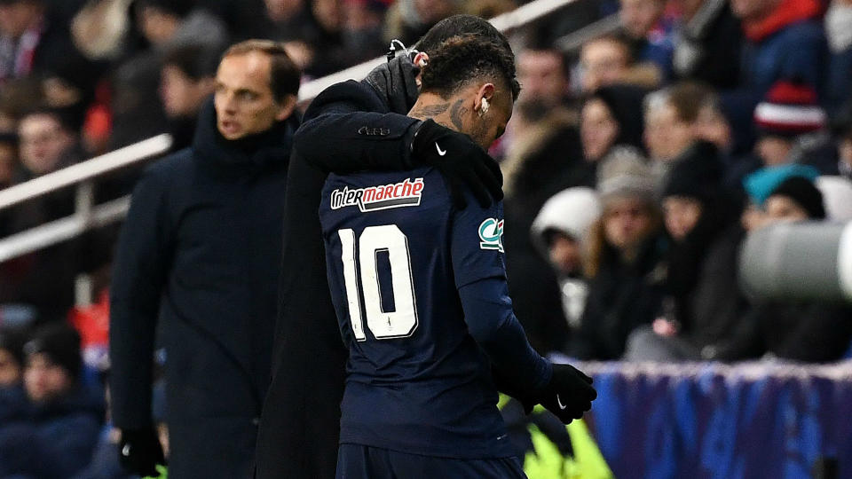 Without Neymar going forward, PSG’s Champions League task got much tougher. (Omnisport)