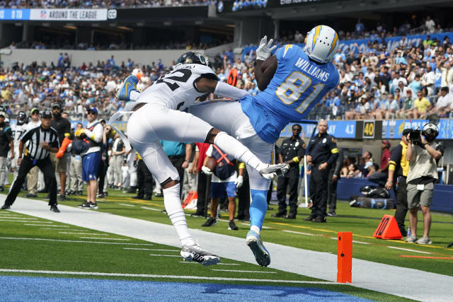 Chargers wide receiver Mike Williams downgraded out for playoff matchup  against the Jaguars